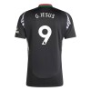 Camiseta de fútbol Arsenal G. Jesus 9 2ª equipación 2024-25 Camiseta de fútbol Arsenal G. Jesus 9 2ª equipación 2024-25